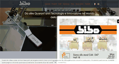 Desktop Screenshot of bibomec.it